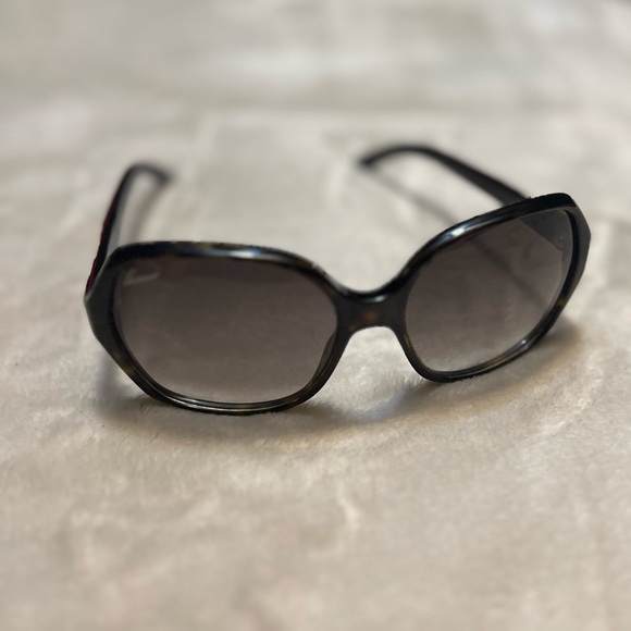 Authentic Gucci Brown tortoise GG 3538/S Gradient over size women’s sunglasses main image 9
